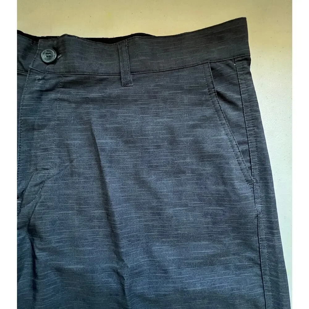 OP Flex 4 Way Stretch Mens Gray Shorts Size 40 Golf Casual Flat Front
